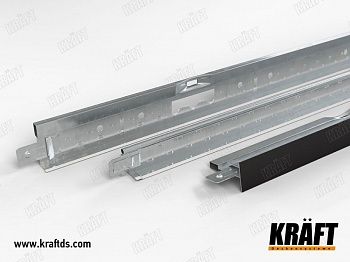 Профиль KRAFT Fortis T-24 3600x38x24 мм белый Арт 02608
